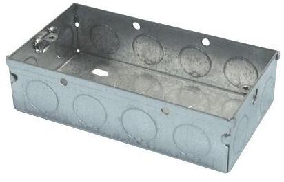 Galvanized Iron GI Modular Box, Color : Silver