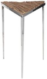 Stainless Steel Legs End Table