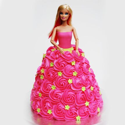 Lovely Princess Fondant Cake