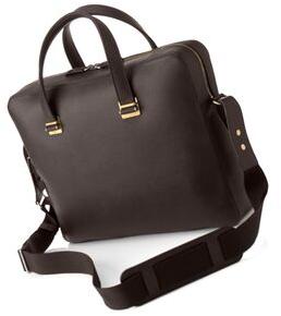 Dark Brown Laptop Pure Leather Bags