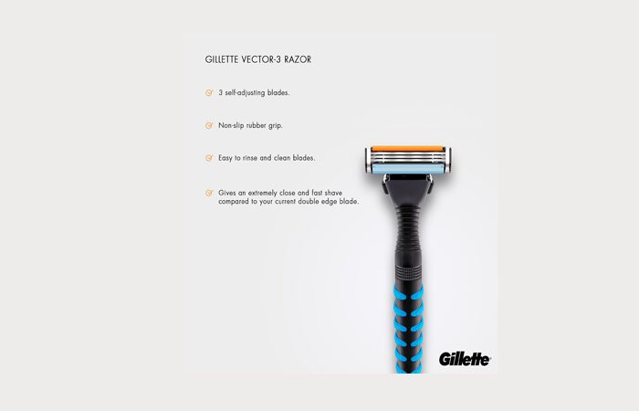 Gillette Vector3® Razor