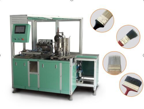 Paint Brush Nailing Machine
