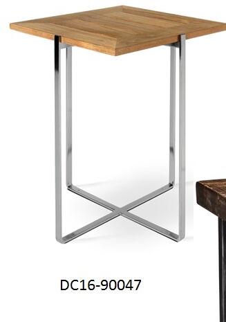 Wooden Indoor Side Table, Shape : Square