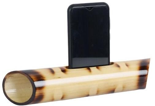 Bamboo Mobile Amplifier & Pen Stand