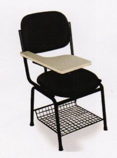 Wooden Modern Student Chair, Color : Black, Cream