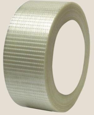 Cross Filament Tape, For Bag Sealing, Carton Sealing, Design : Plain