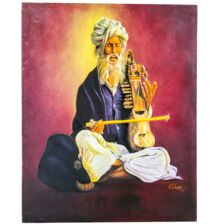 Musician Wall Decor Canvas Oil Painting