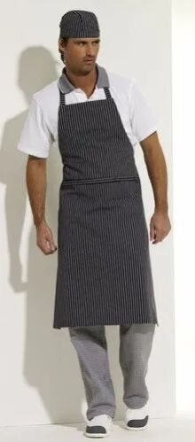 Kitchen Bib Apron, Pattern : Plain