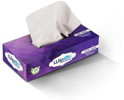 Paper Wipon Facial Tissue Box, Size : 20x20cm