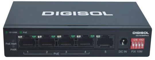 DG-FS1005PH-A Ethernet PoE unmanaged switch