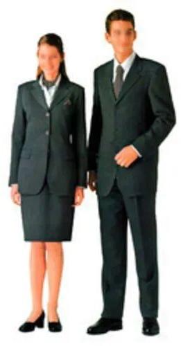 Plain corporate uniform, Size : Large