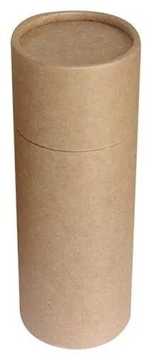 Paper Tube Box, Color : Brown