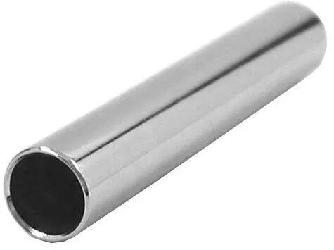 Round Stainless Steel Tube, Color : Silver