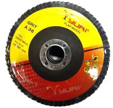 Yuri Flap Disc, Size : 100x16 mm