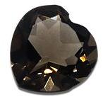 Heart Shaped Smoky Quartz Gemstone, for Jewellery, Feature : Attractive, Shiny