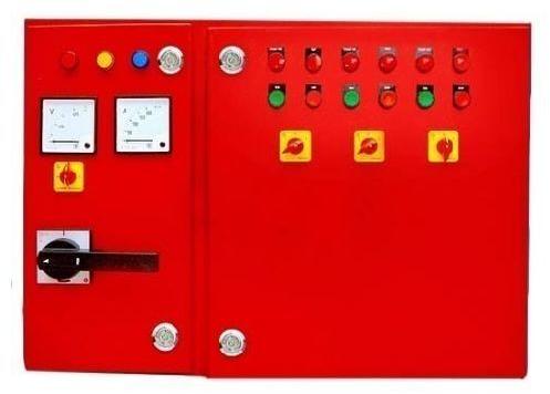 Metal Steel Fire Pump Control Panel, Voltage : 220 V