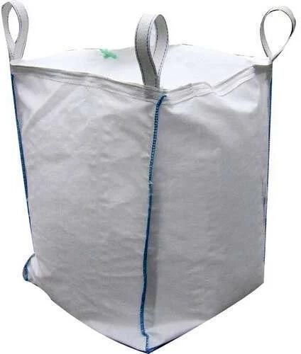 Polypropylene Plain fibc jumbo bag, Color : White