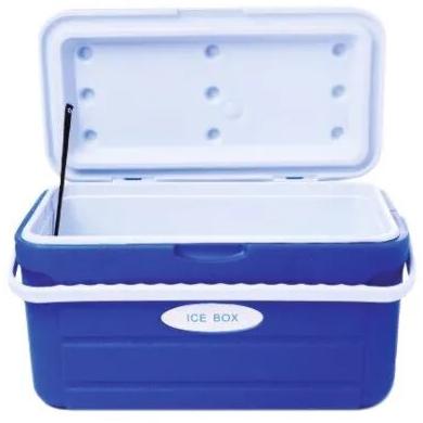 Plastic Ice Box, Color : Blue