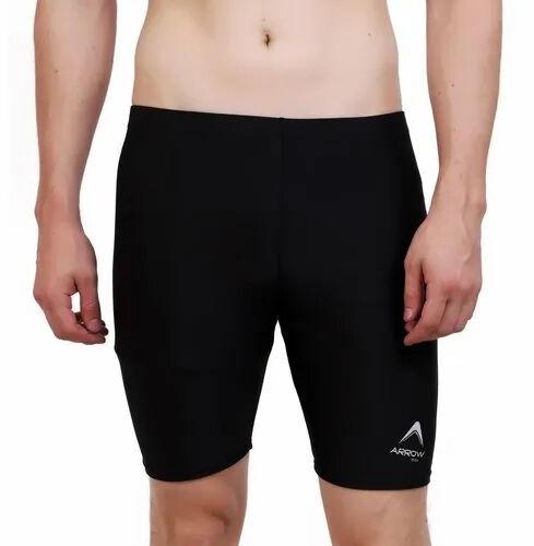Plain Men Swimming Shorts, Size : All