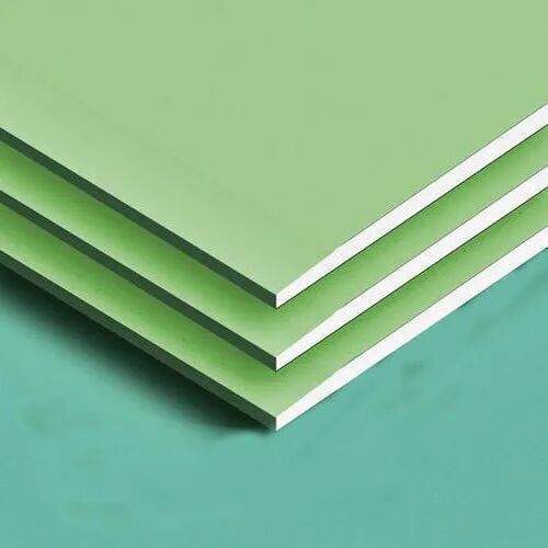 Moisture Resistant Gypsum Board, Color : green