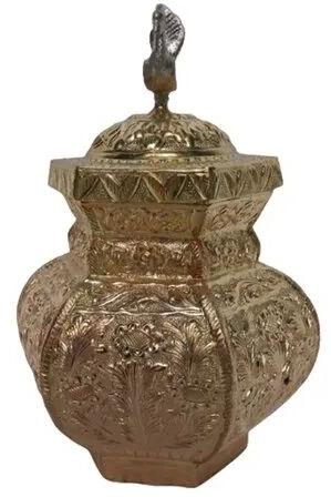 Copper Pooja Kalash, Packaging Type : Box