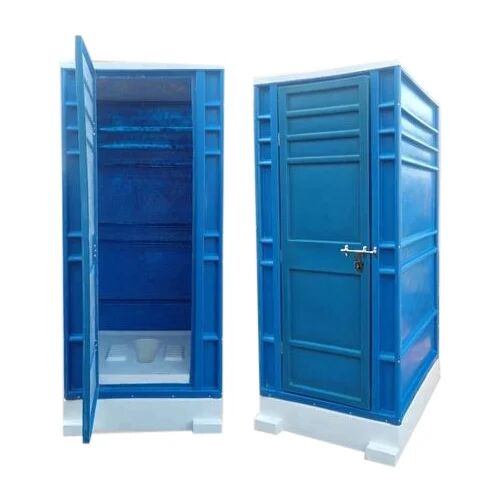 Cabinet Modular FRP Portable Toilet, Color : Blue