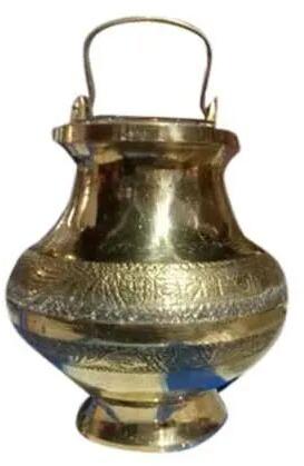 Brass Kamandal Kalash, Color : Golden