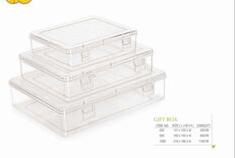 Plastic gift boxes, Color : Transparent