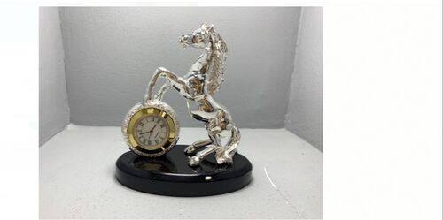 Zeals Metal Horse Clock