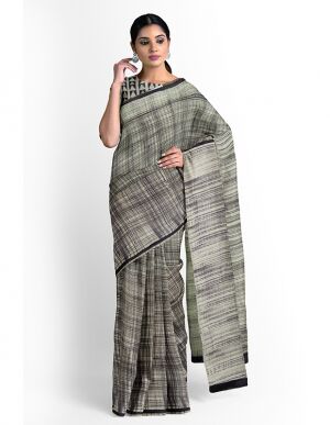 Plain Khadi Saree, Feature : Breathable, Shrink-resistant