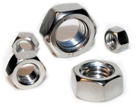 Copper Stainless Steel Nuts, Grade : ASTM 202, 304, 304L, 309, 310, 310S, 316, 316L, 316TI, 321