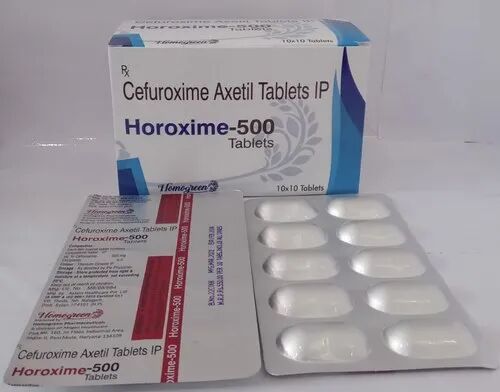 Cefuroxime Axetil Tablets, Packaging Type : ALU ALU