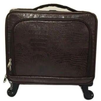 Cabin Trolley Bags, Color : Brown