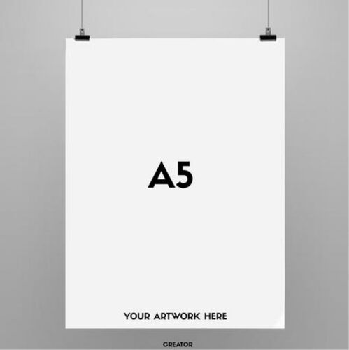 Paper Small Poster, Size : A5