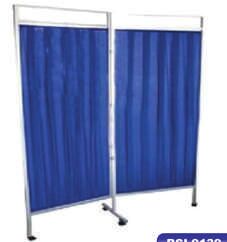 2 Fold Bed Side Screen, for Hospital, Feature : Impeccable Finish, Stain Proof