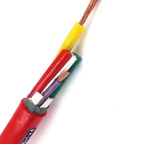 Multicolor Copper Silicone Rubber Cable, Voltage : 220-440 V