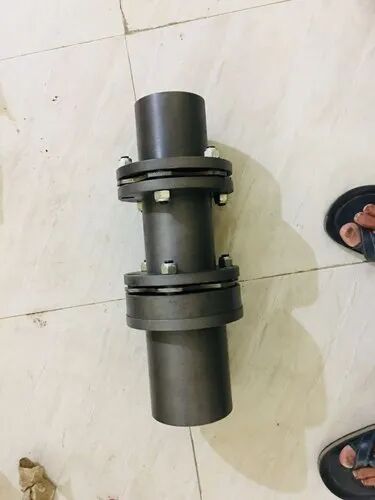 Round Steel Motor Shaft Coupling, Packaging Type : Box Packaging