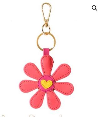 Leather steel Polished The Flower Keychains, Feature : Attractive Designs, Durable, Fine Finish, Good Quality