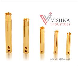 Polished Brass Female Socket Pin, Certification : ISI Certified
