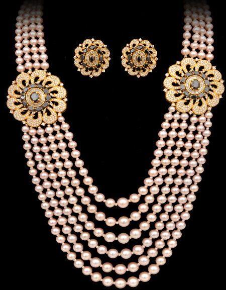Polished Rani Haar Necklace, Occasion : Party, Anniversary, Wedding