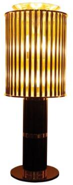 Trumpet style Table Lamp, Color : Black
