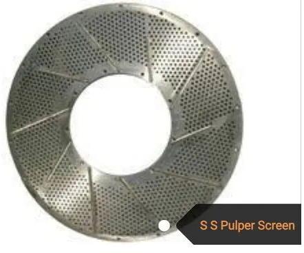Stainless Steel Pulper Screen Plate, Capacity : 100 Kg