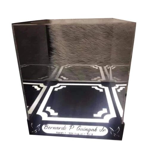 Plain Acrylic LED Light Box, Shape : Rectangular