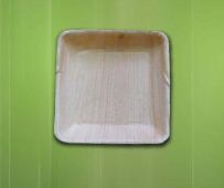 5 Inch Square Areca Leaf Plate
