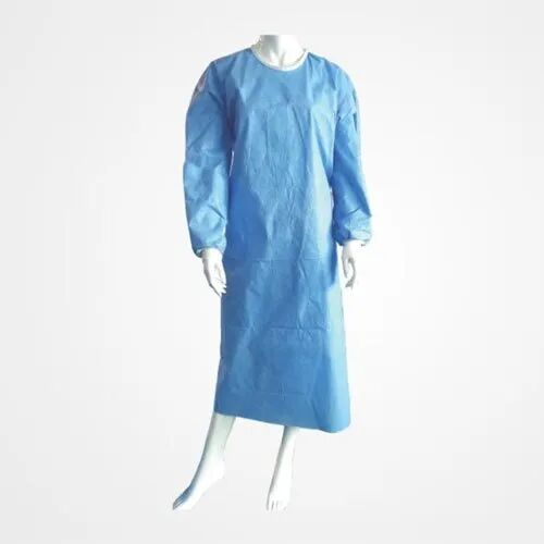 Plain Polyester Disposable Surgical Gown, Size : M, XL