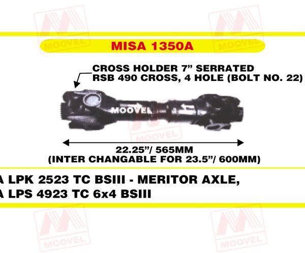 MISA 1350A Interaxle Shaft Assembly