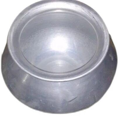 Round Aluminium Handi, Color : Silver