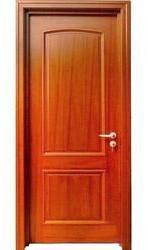 Hinged Finished Wooden Door Skin, Color : Brown