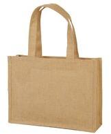  reusable jute shopping bags, Style : Handled