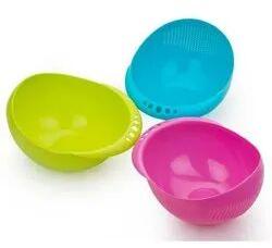 Plastic Rice Strainer, Color : Pink, Blue, Green etc